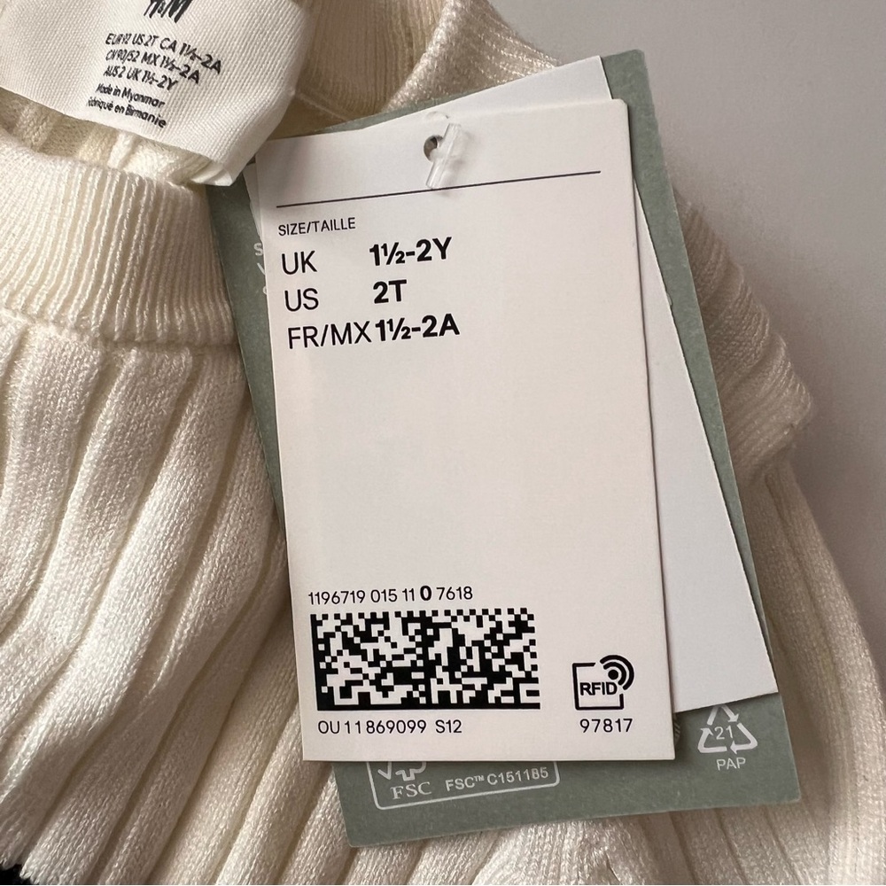 NEW H&M Ribbed Sweater - Picture 6 of 8